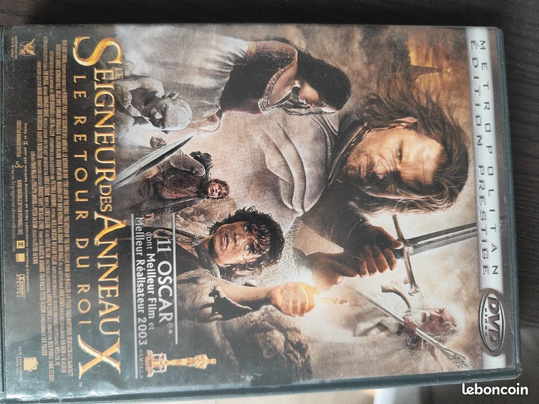 DVD le seigneur des anneaux le retour du roi (image 1)