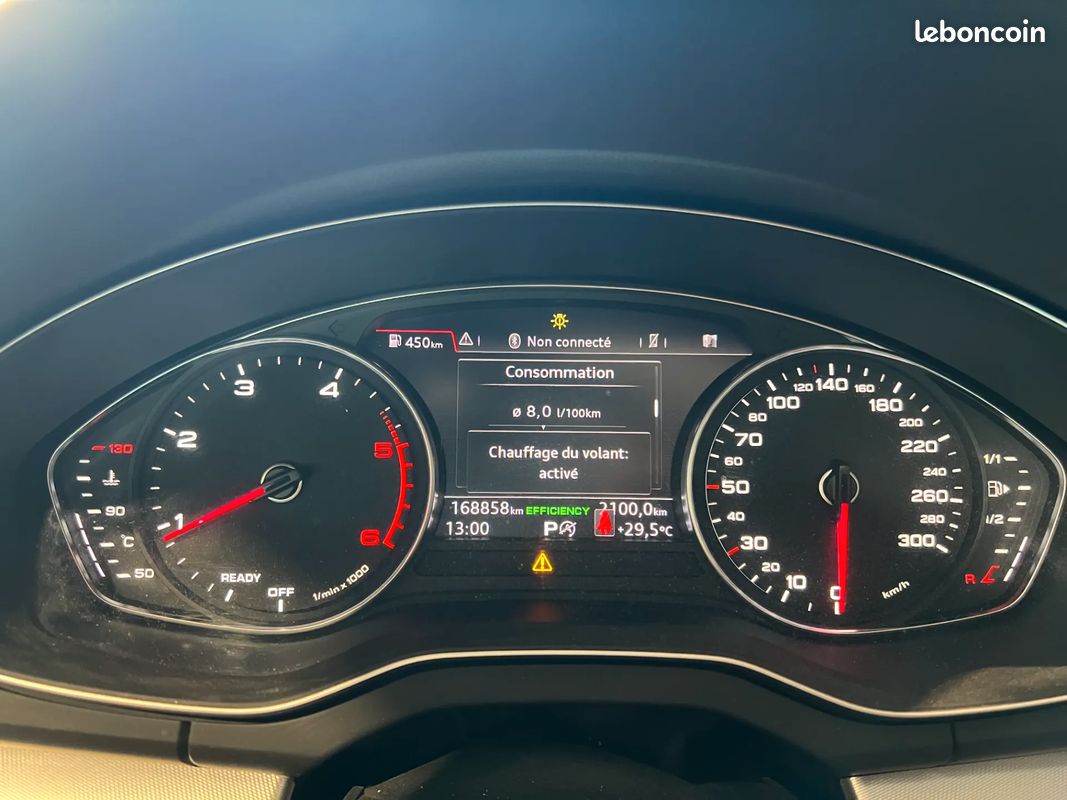 AUDI Q5 35 TDI QUATTRO 163 S TRONIC – 2018 – AUTO – 169 000 km – TOIT OUVRANT – KEYLESS – SIEGES CHAUFFANTS – COFFRE ELECTRIQUE – VOLANT CHAUFFANT – SUIVI A JOUR (image 10)