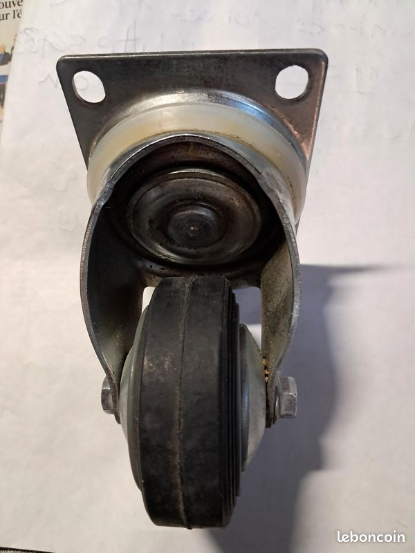1 Roulette pivotante neuve diamètre 80mm (image 4)