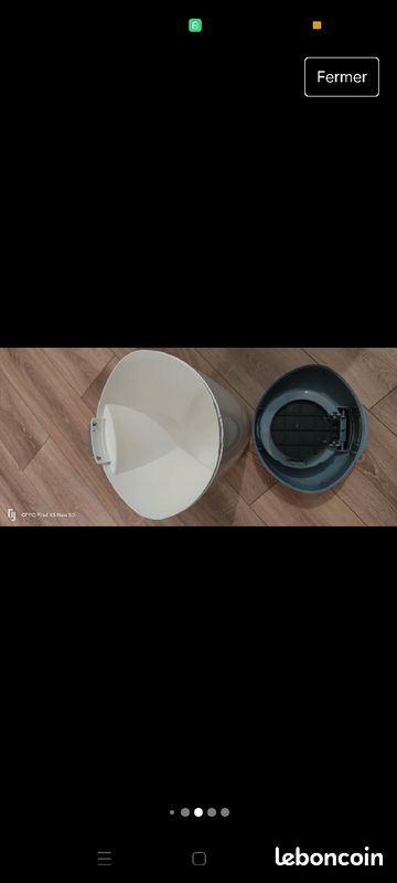 Poubelle à couches Tommee tippee + recharge neuve (image 4)