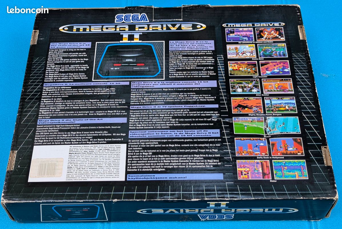 Acheter Console Sega Megadrive II - GameSpirit