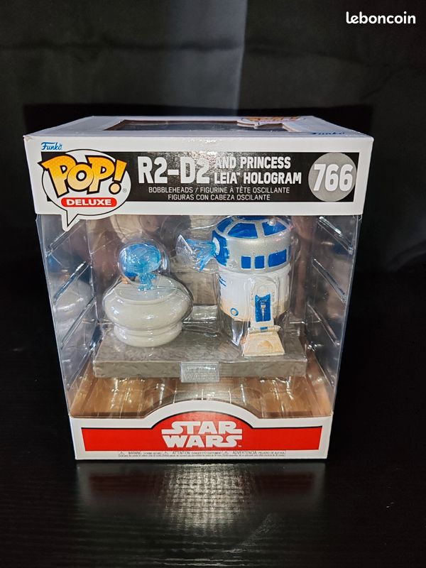 Funko Pop R2-D2 and Leia hologram Jeux Jouets