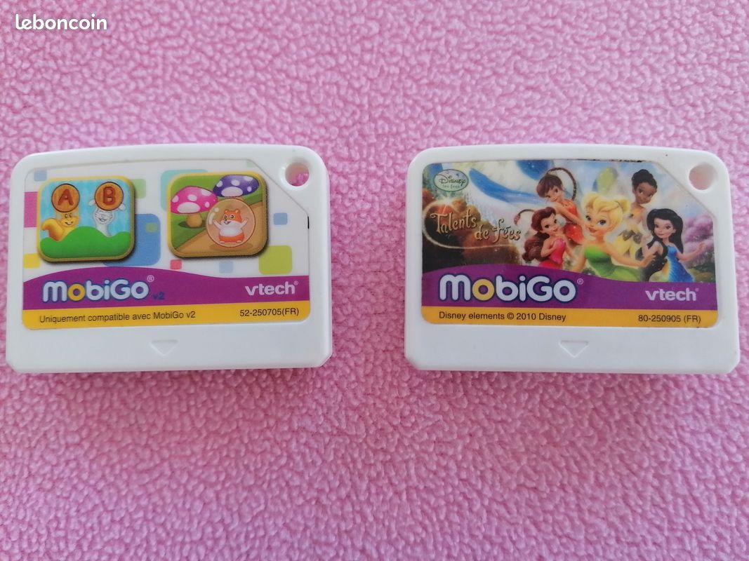 Console Mobigo Vtech Vtech 135855 Jeu Électronique Console Mobigo V2 Rose