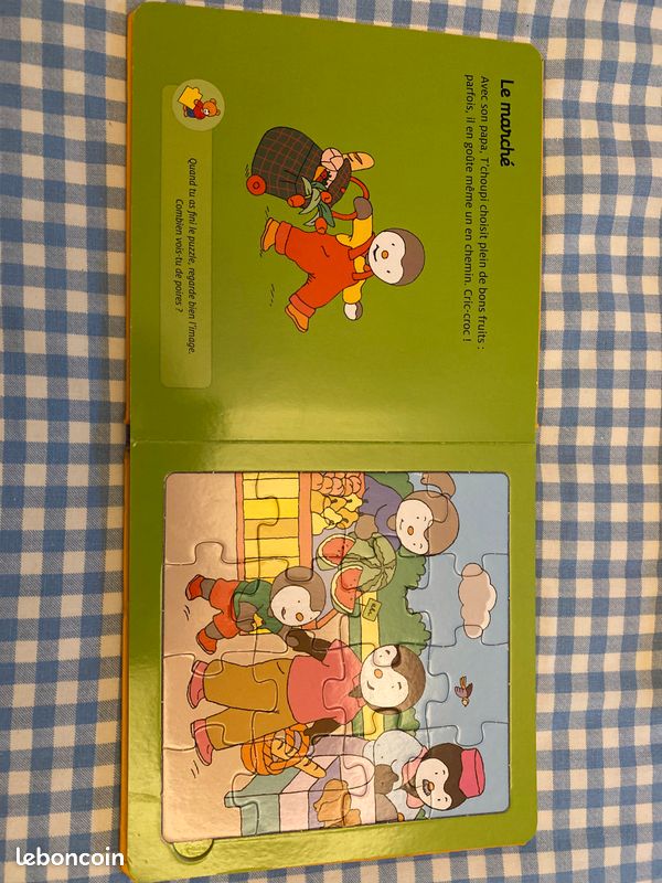 Livre puzzle Tchoupi (image 4)