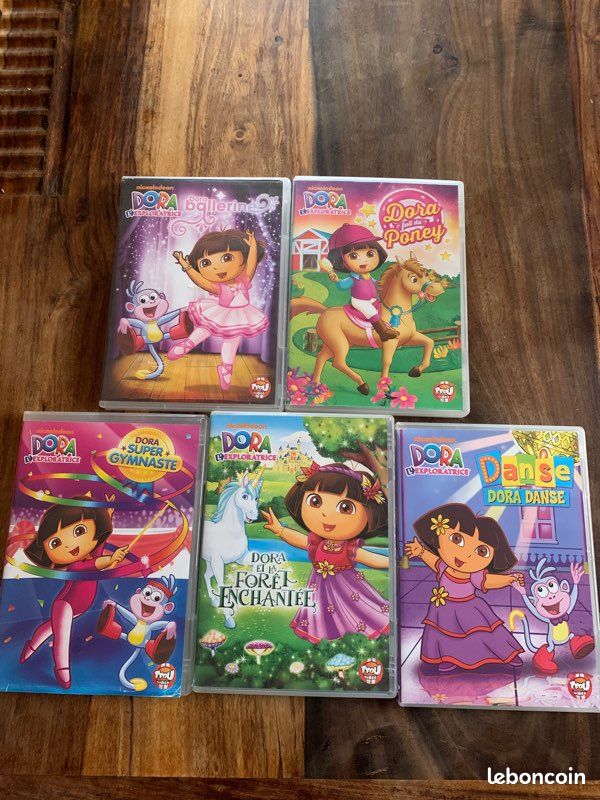 5 DVD de Dora L’exploratrice (image 1)
