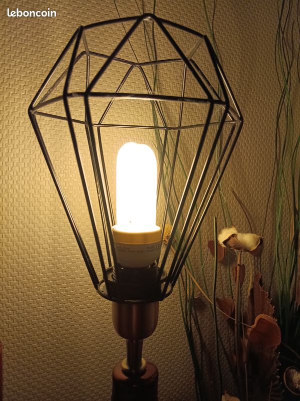 Lampe grillage (image 3)