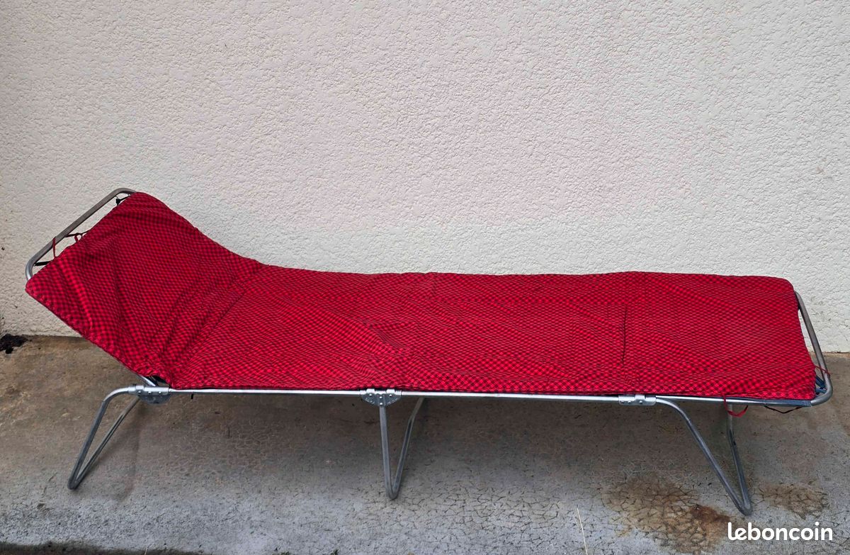 2 Lits pliants de camping ou dépannage (image 2)
