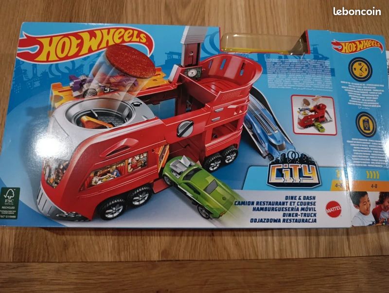 Hot wheels city: Camion restaurant et course (image 8)