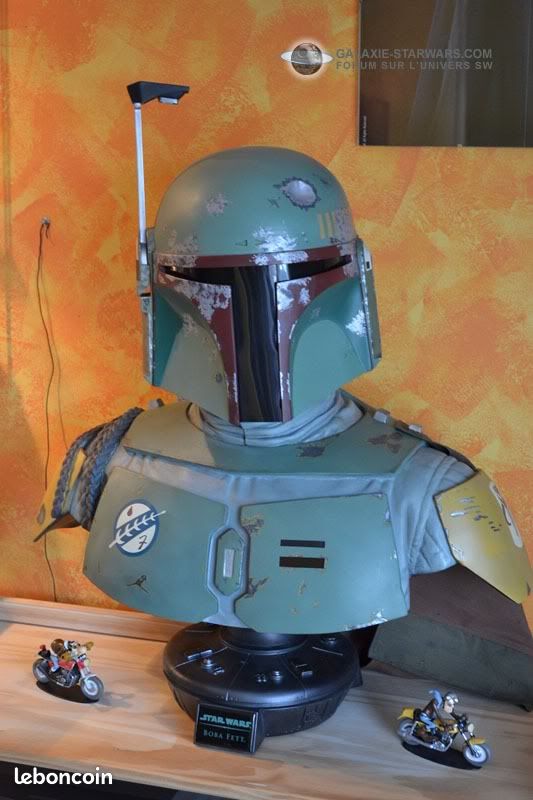 Buste Boba Fett Sideshow life size (image 5)
