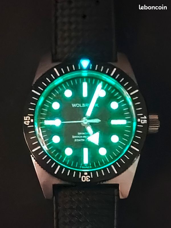 Wolbrook Skindiver 38mm reduced état neuf (image 12)