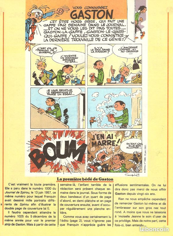 Spirou Hors Série album + 6 Makyo 30 pages de Franquin juin 1983 (image 3)