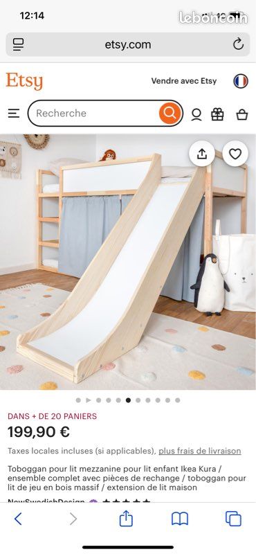 Les super transformations de lit pour enfant KURA d'Ikea