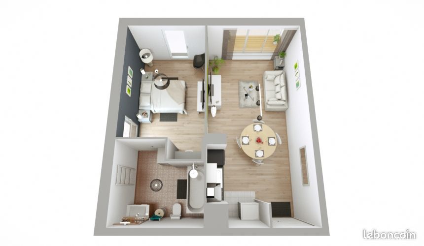 Appartement 2 pièces 41 m² · à Arpajon · 40,9 m² · 730 €/mois
