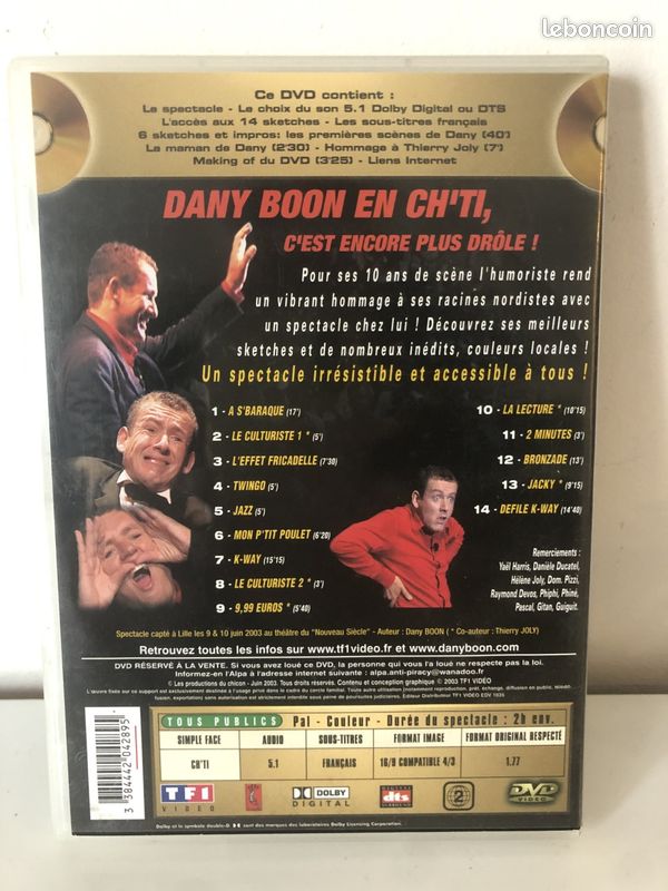 DVD Dany Boon (image 2)
