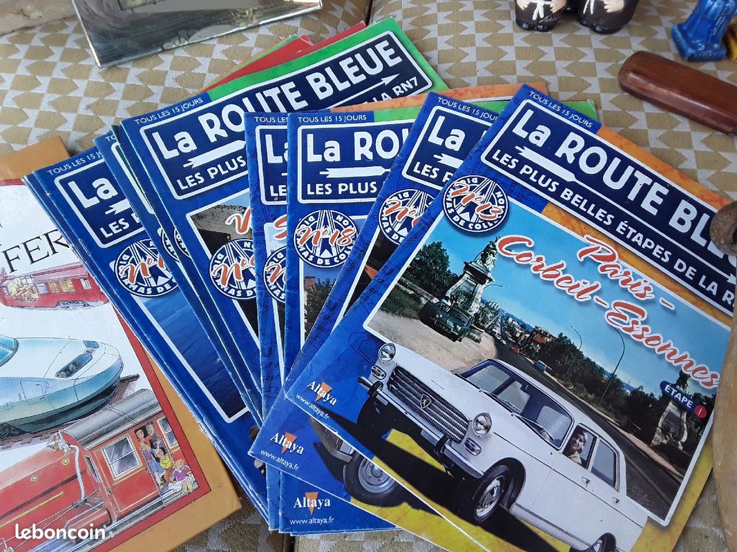 Lot revues La route Bleue UNIQUEMENT en lot (image 1)
