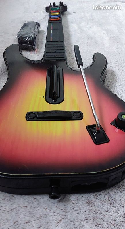 Guitare Sans-Fil Wireless Guitar Hero World Tour Xbox 360 Jeux vidéo