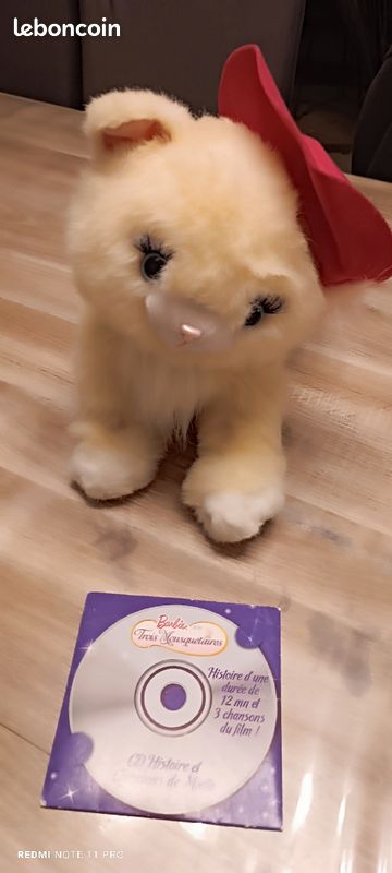 Chat mousquetaire Barbie Jeux Jouets