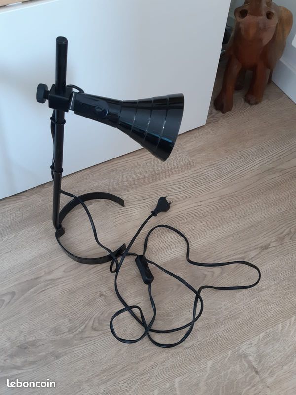 Lampe de bureau IKEA noire (image 1)