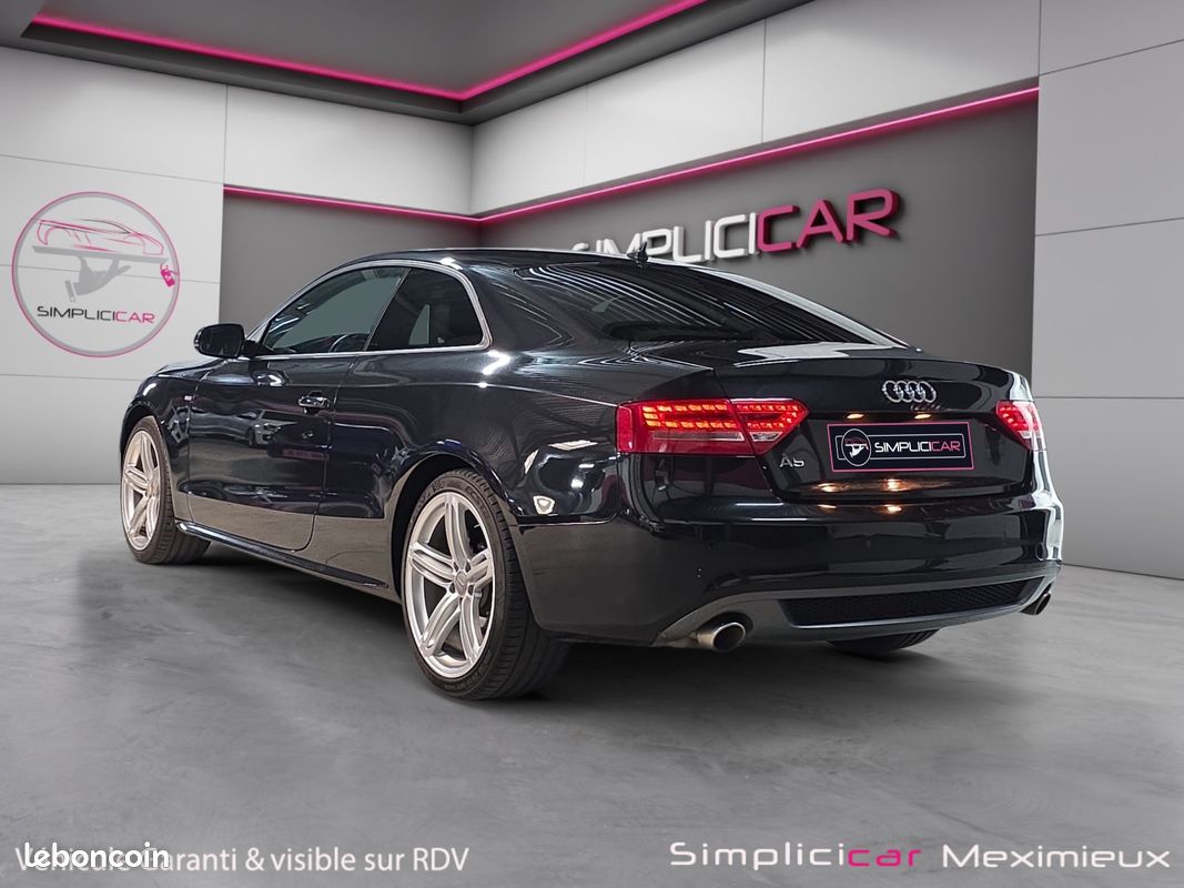AUDI A5 2.7 V6 TDI 190 SLINE PLUS MULTITRONIC 190Ch Garantie 12 mois (image 3)