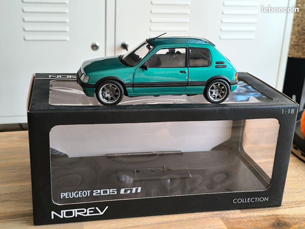 Peugeot 205 GTi 1.9 Griffe 1991 Miniature Norev 1/18, Neuve Sous Boîte