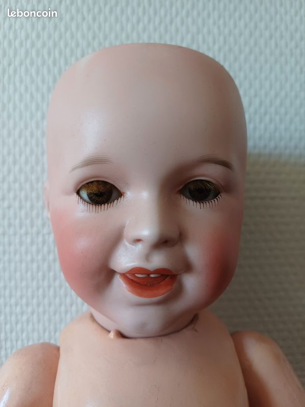 Ancienne poupée grand bébé caractère SFBJ 236 taille 12