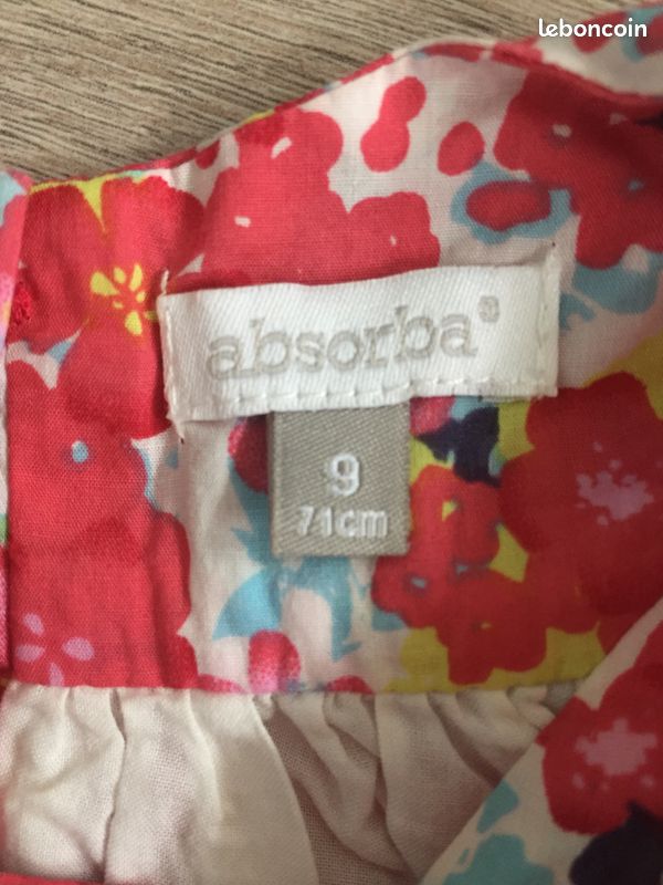 Lot bébé 9 mois (Catimini, absorba, alphabet) (image 8)