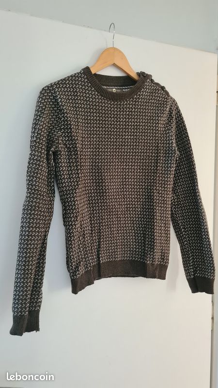 Pulls col rond en coton paco Gentleman Farmer | La Redoute