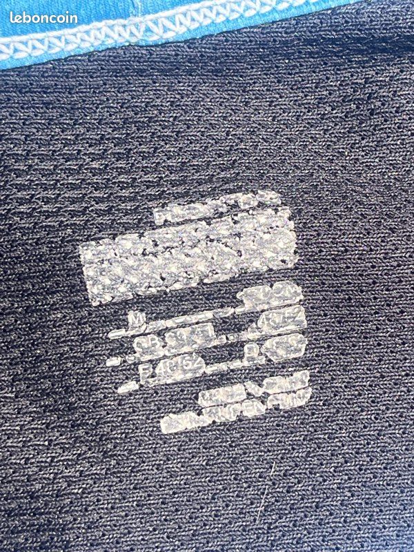 🖤 T-shirt Nike Dri-FIT bleu, noir et blanc – Taille S (image 3)