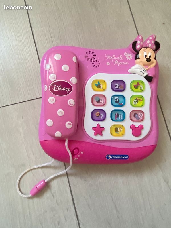 Téléphone Minnie rose Disney (image 1)