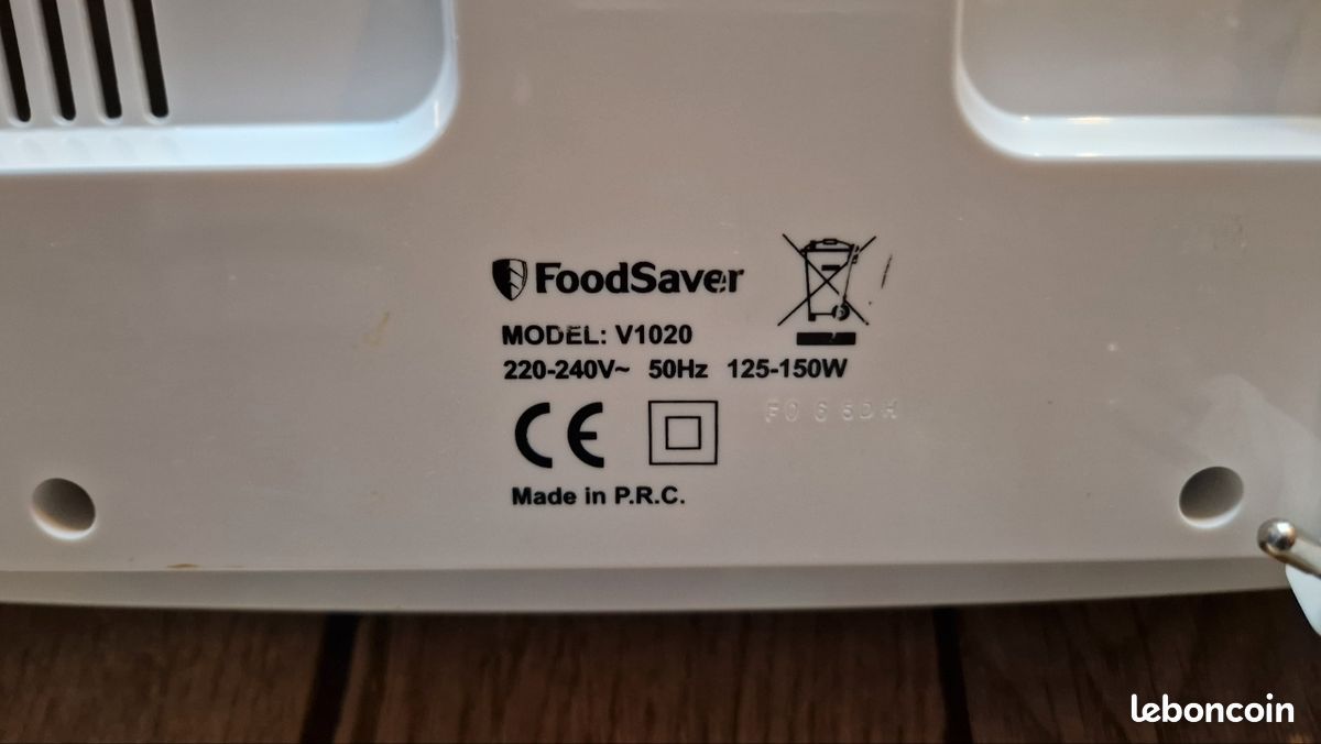 Machine sous vide alimentaire FoodSaver V1020 (image 5)