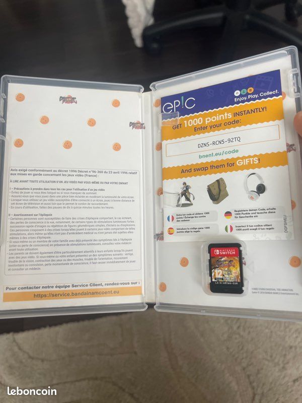 Jeu switch dragonball Fighter (image 3)