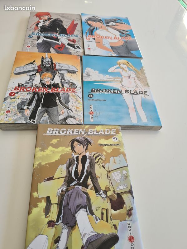 Broken blade - manga - 5 tomes (image 1)