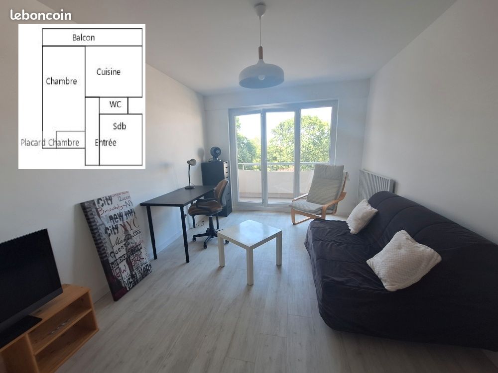 Appartement 1 pièce 35 m² · à Rennes · 35 m² · 750 €/mois