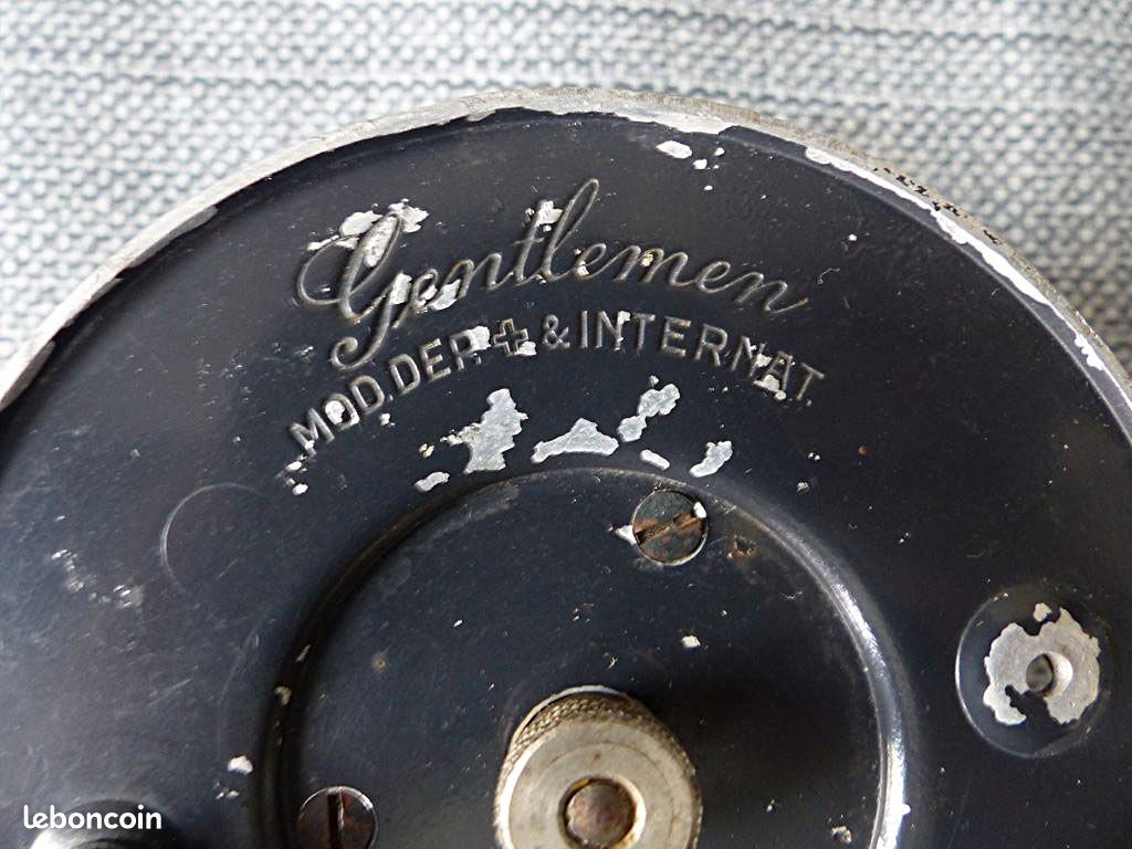 Moulinet De Pêche Vintage Ocean City Dover Club 1922 - Argenté - Rare - Allemagne