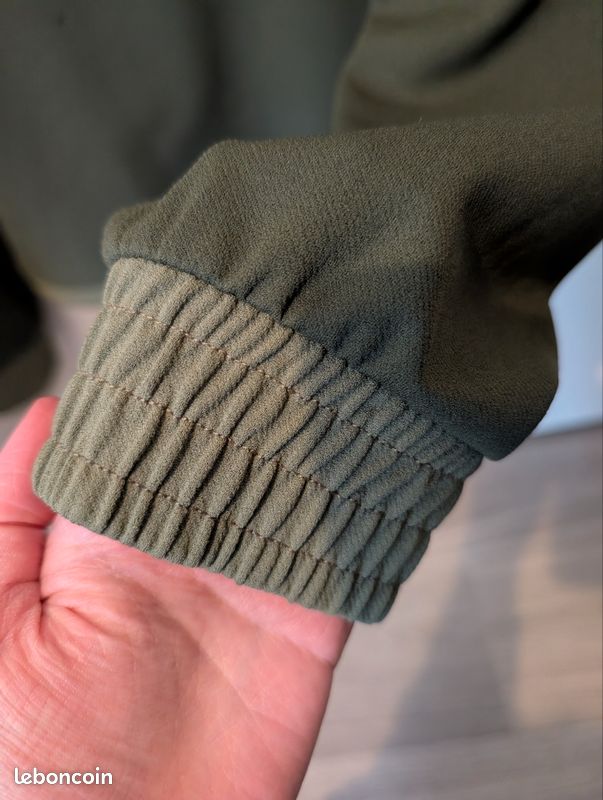Pull Zara vert oversize (image 9)
