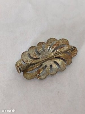 Ancienne broche en diamant géorgienne du début du XVIIIe siècle - Gallerease
