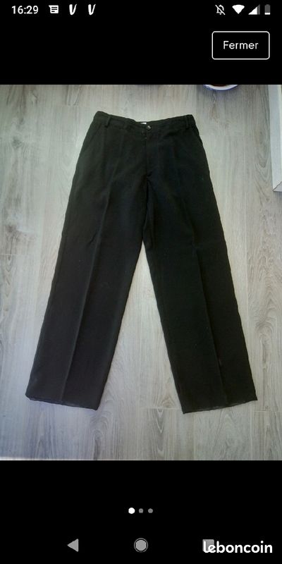 Pantalon de costume Homme Armani (image 1)