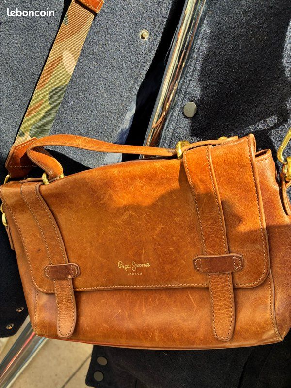 Pepe Jeans Sac à Bandoulière Pjl Truxton - Bagage Messager Homme Multicolore Taille Unique