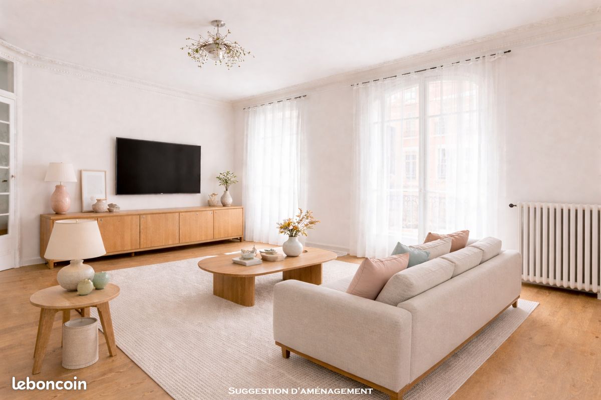 Appartement 4 pièces 89 m² · à Saint-Ouen-sur-Seine · 89 m² · 540 000 €