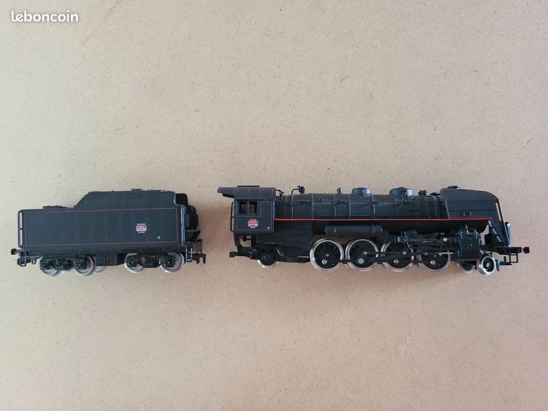 Locomotive Jouef 141 R 416 – HO 1/87 – Sans Tender Ni Moteur – Occasion France