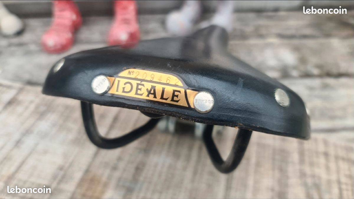 Selle Idéale 80 vintage en cuir - Équipements vélos
