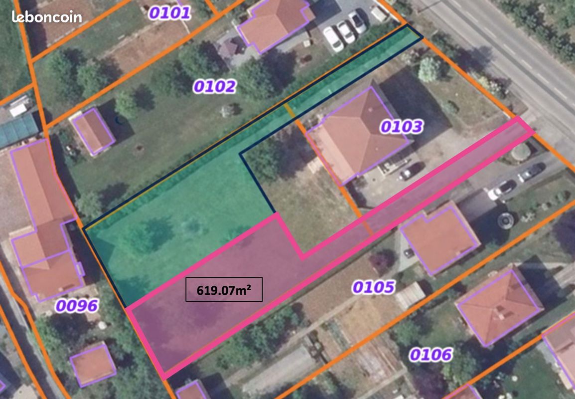 Terrain 619 m² · à Haucourt-Moulaine · 619 m² · 150 000 €