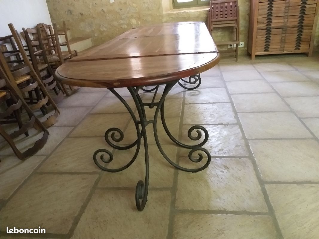 Table et 2 consoles 180/270x90 H75 (image 2)