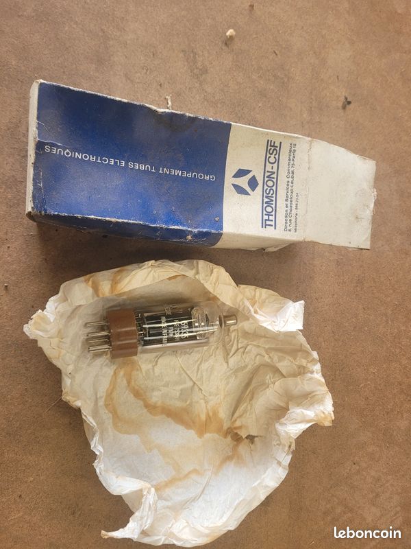 TUBE 5933S /P17W THOMSON CSF NOS NIB NEUF en boîte