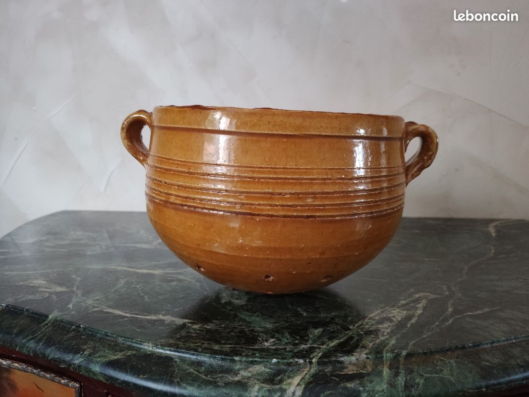 Passoire En Céramique Vintage – Diamètre 24 Cm – Ustensile De Cuisine – Écru