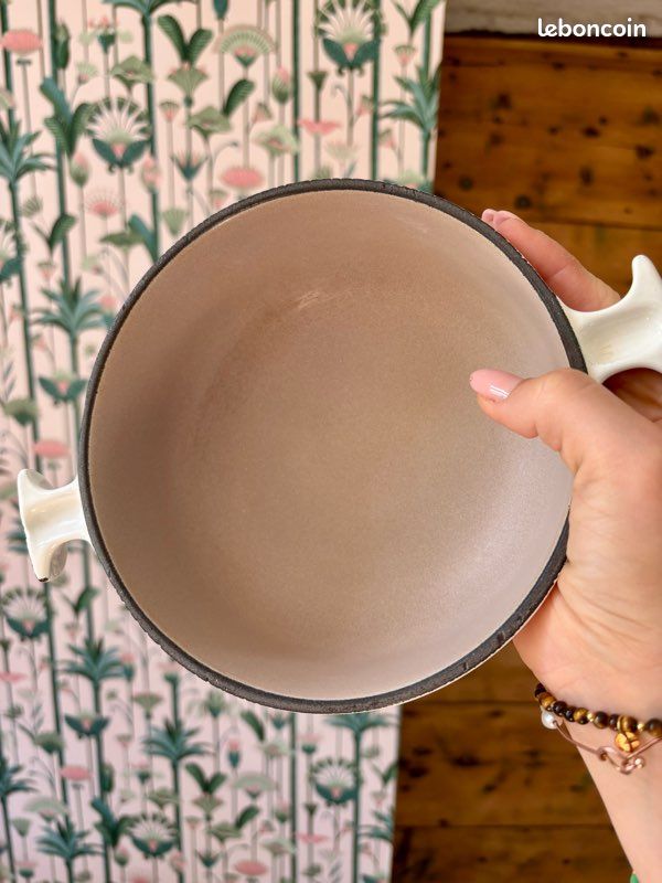 COCOTTE N° 23 LE CREUSET EN FONTE ÉMAILLÉE ORANGE DESIGN ENZO