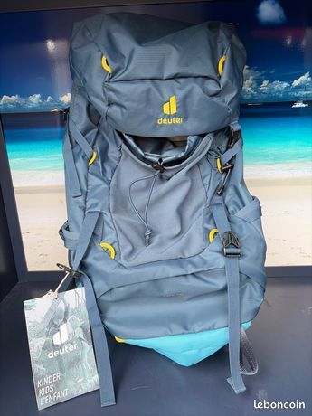 Deuter Fox 40 Sac à Dos De Trekking Pour Enfant - Système Vari-Quick Qui Grandit Avec L'Enfant