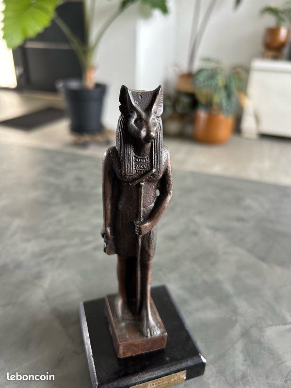 Sculpture / figurine reproduction Anubis en bronze (image 2)