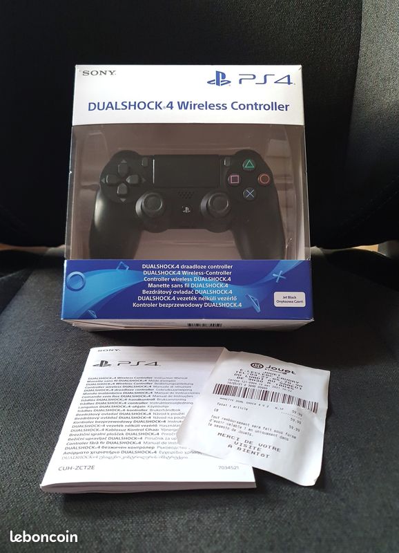 Manette PS4 sony neuve France deux étoiles