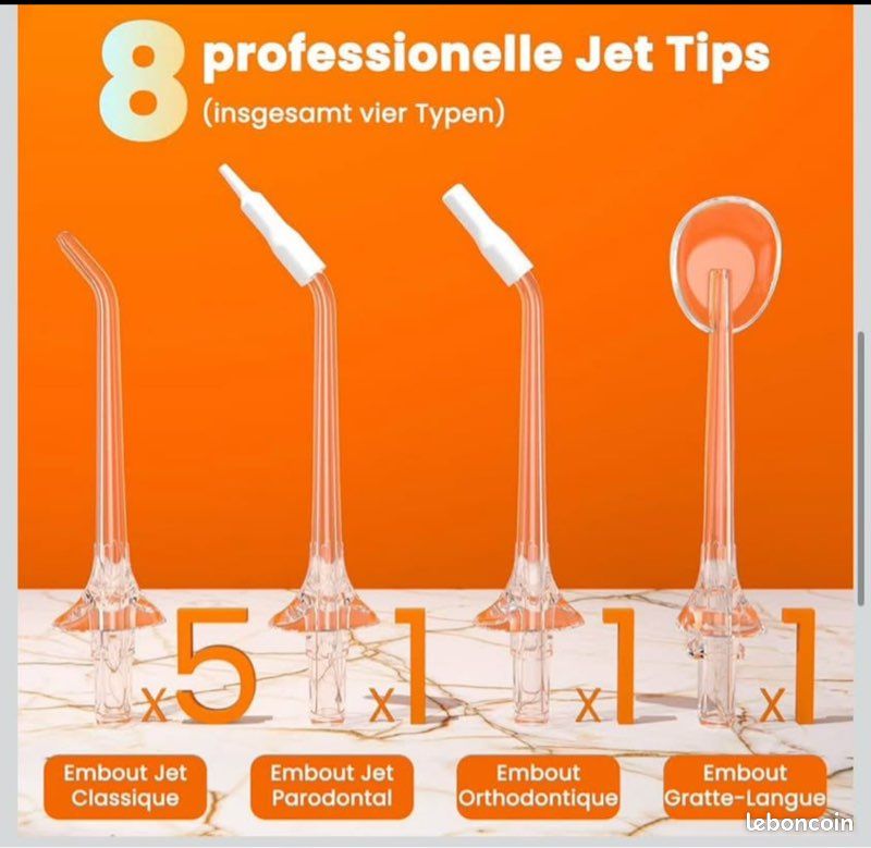 Jet Dentaire Hydropulseur Professionnel (image 4)